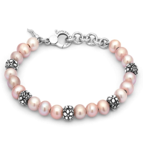Giovanni Raspini zilveren armband Blossom Beads