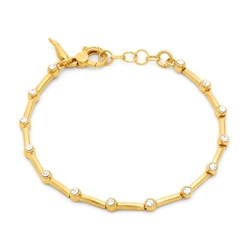 Giovanni Raspini verguld zilveren armband Satellite