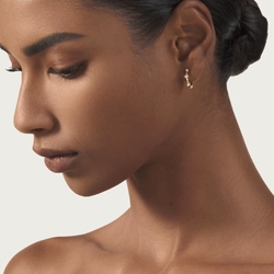 Giovanni Raspini vergulde steekcreolen Satellite Small12557