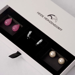 Heide Heinzendorff giftset Stella glanzend zilver