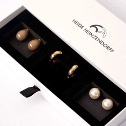 Heide Heinzendorff giftset Stella verguld glanzend bruin