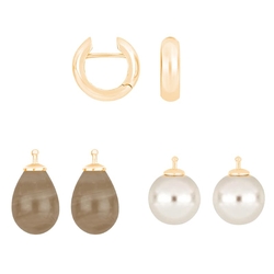 Heide Heinzendorff giftset Stella verguld glanzend bruin