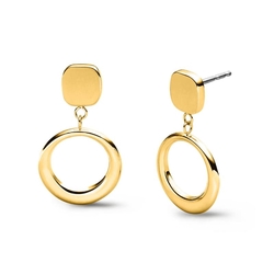 BOCCIA Titanium vergulde oorhangers 05105-04