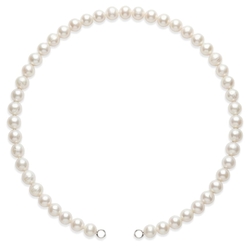 GL Zoetwater parelsnoer zonder sluiting voor een broche of een connector