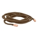 Heide Heinzendorff bruin gevlochten koord collier 100 cm