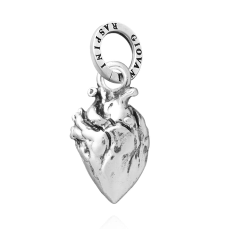 Giovanni Raspini zilveren bedel hart