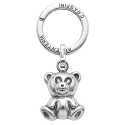 Zilveren sleutelhanger beer Giovanni Raspini