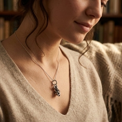 Giovanni Raspini zilveren sterrenbeeld Stier hanger/bedel