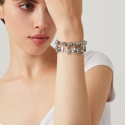 Giovanni Raspini zilveren bedel hart met hondenpoot