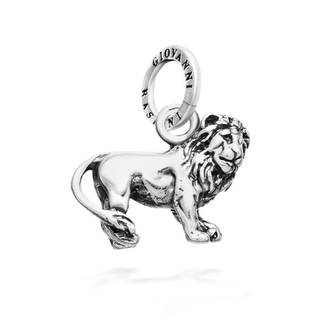 Giovanni Raspini zilveren bedel leeuw