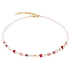 COEUR DE LION sieradenset 2105-0319 Princess Mix rosé blush