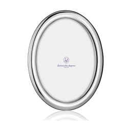 Zaramella ovaal zilveren fotolijst Saint Michel 15 x 10 cm