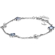 Zinzi zilveren armband blauwe klavers ZIA2582