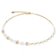 COEUR DE LION collier 1122-10-1416 Geo cubes met zoetwaterparels