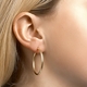 SilGold oorringen ronde buis 2,5 mm
