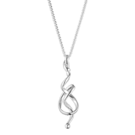 Georg Jensen Torun hanger Forget me Knot