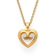 Bastian Inverun vergulde hanger Golden Love