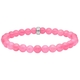 Heide Heinzendorff armband roze spons kwarts 6 mm