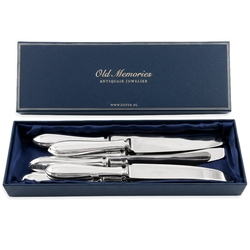 6 Pzilver untfilet van Kempen & Begeer Dessertmessen 1988