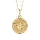 Elements 9 krt hanger Bee medaillon