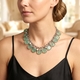 Zilveren collier met fluorite van Luisa della Salda