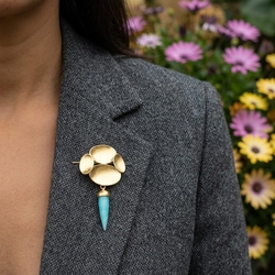 Broche amazoniet Bruno da Rocha