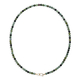 Ketting met groen toermalijn met 14 krt gouden sluiting 43,50