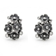 GL Timeless zilveren oorbellen bloemen met Swarovski kristallen v070942