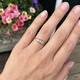 Antieke18krt gouden ring 3 oudslijpsel diamanten ±0.20ct