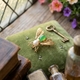 Verguld zilveren nachtvlinder broche met jade en parel van Bruno da Rocha