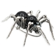 Zilveren spinbroche onyx spin blauw topaas Bruno da Rocha 54 gr.