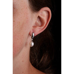 Witte pareloorbellen bij Zilver.nl