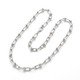 Zilveren ketting naar Tiffany ketting 43 cm massief 1e gehalte zilver