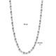 Zilveren ketting naar Tiffany ketting 43 cm massief 1e gehalte zilver