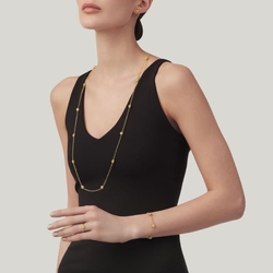 Giovanni Raspini verguld armband Daisy Dot