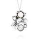 Giovanni Raspini zilveren hanger White Spring