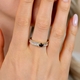 Zinzi bicolor zilveren ring bruin ZIR2880