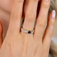 Zinzi bicolor zilveren ring bruin ZIR2880