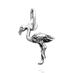 Giovanni Raspini zilveren flamingo bedel