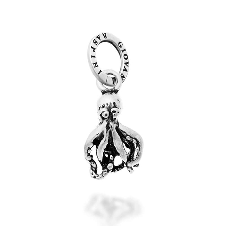 Giovanni Raspini zilveren hanger octopus