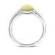 Zilveren ring lemonkwarts