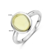 Zilveren ring lemonkwarts
