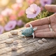 Zilveren broche zeeschildpad Nicole Barr