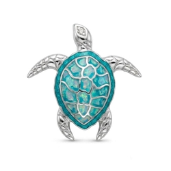 Nicole Barr broche zeeschildpad