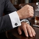 zilveren manchetknopen onyx topaas