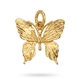 Giovanni Raspini verguld vlinder hanger