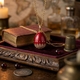 Fabergé ei hanger rood emaille met zirkonia P01482r