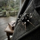 Bruno da Rocha zilveren spinbroche onyx en amber en topaas