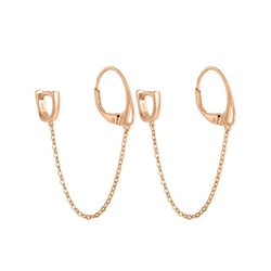 MY iMenso Carezza rosévergulde oorhangers Catena