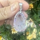 Zilveren hanger met agaatgeode, Starborn Creations